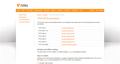 Desktop Screenshot of api.typo3.org